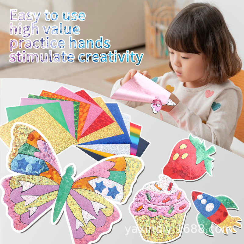 Art Craft Birthday Party - Foil Arts and Crafts for Kids