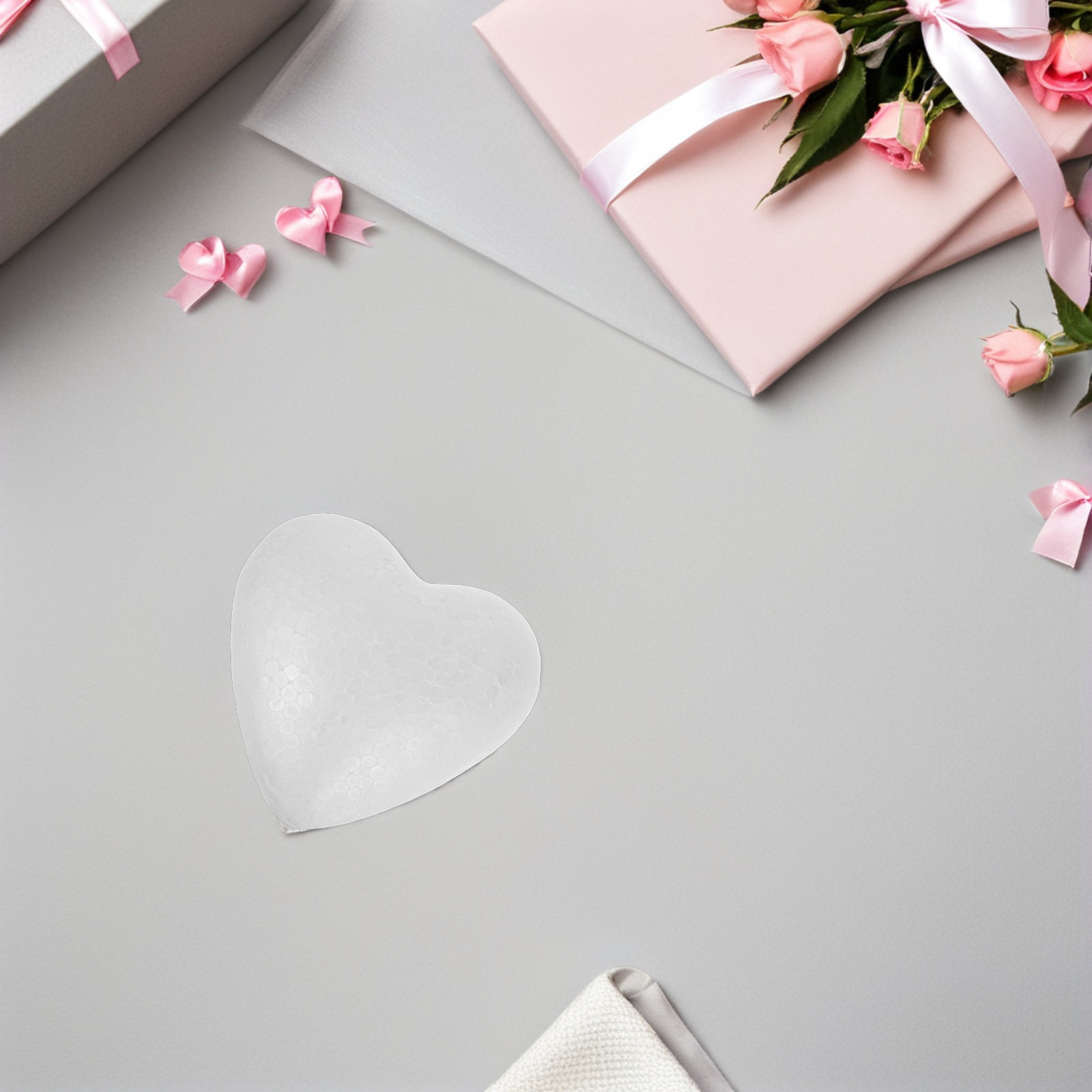 Art Craft Party - 20Pcs Foam Heart Craft Balls DIY