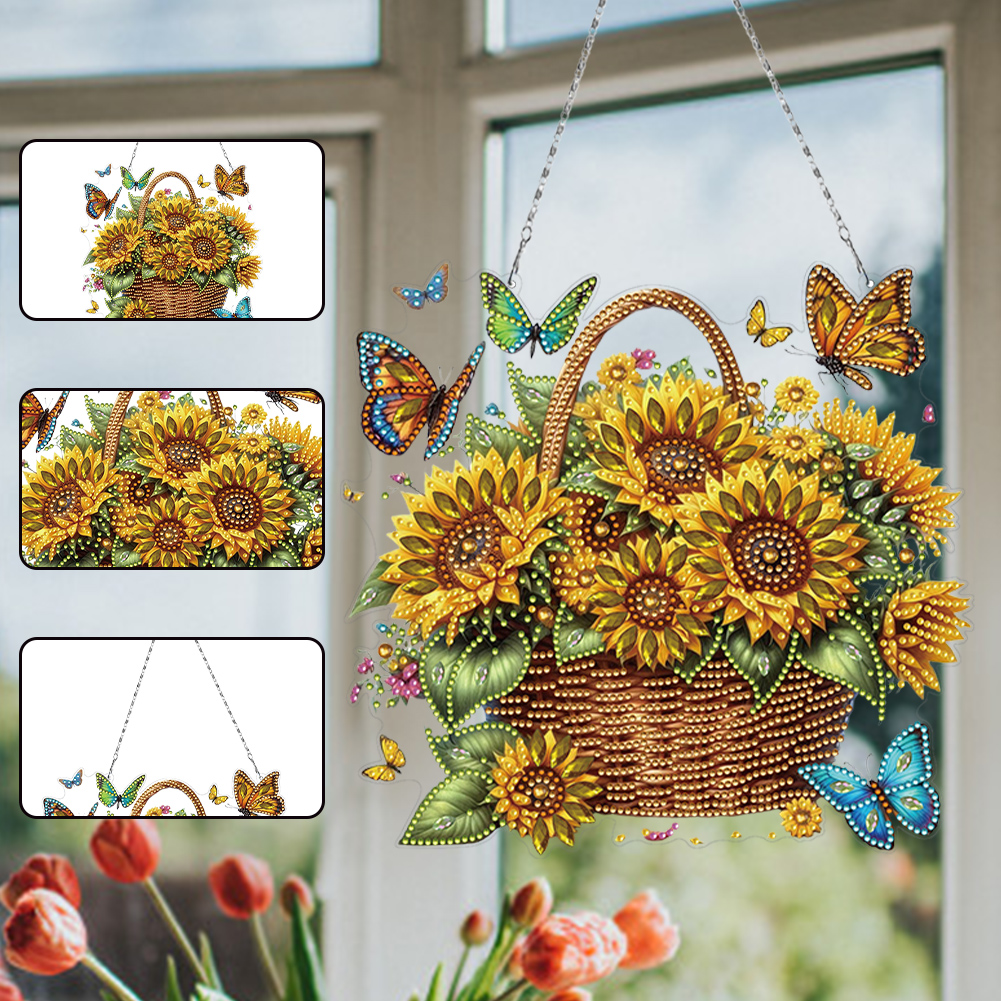 Art Craft Ideas For Adults - Hanging Diamond Art Kits for Wall