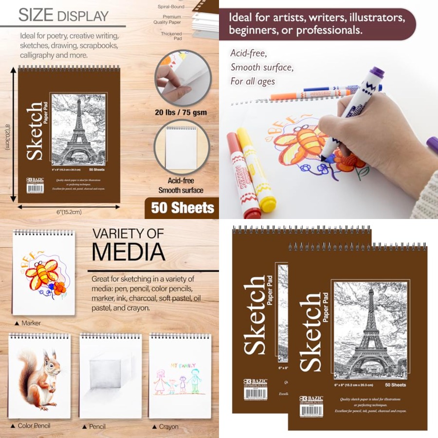 Art X Craft - 50 Count 6in x 8in Top