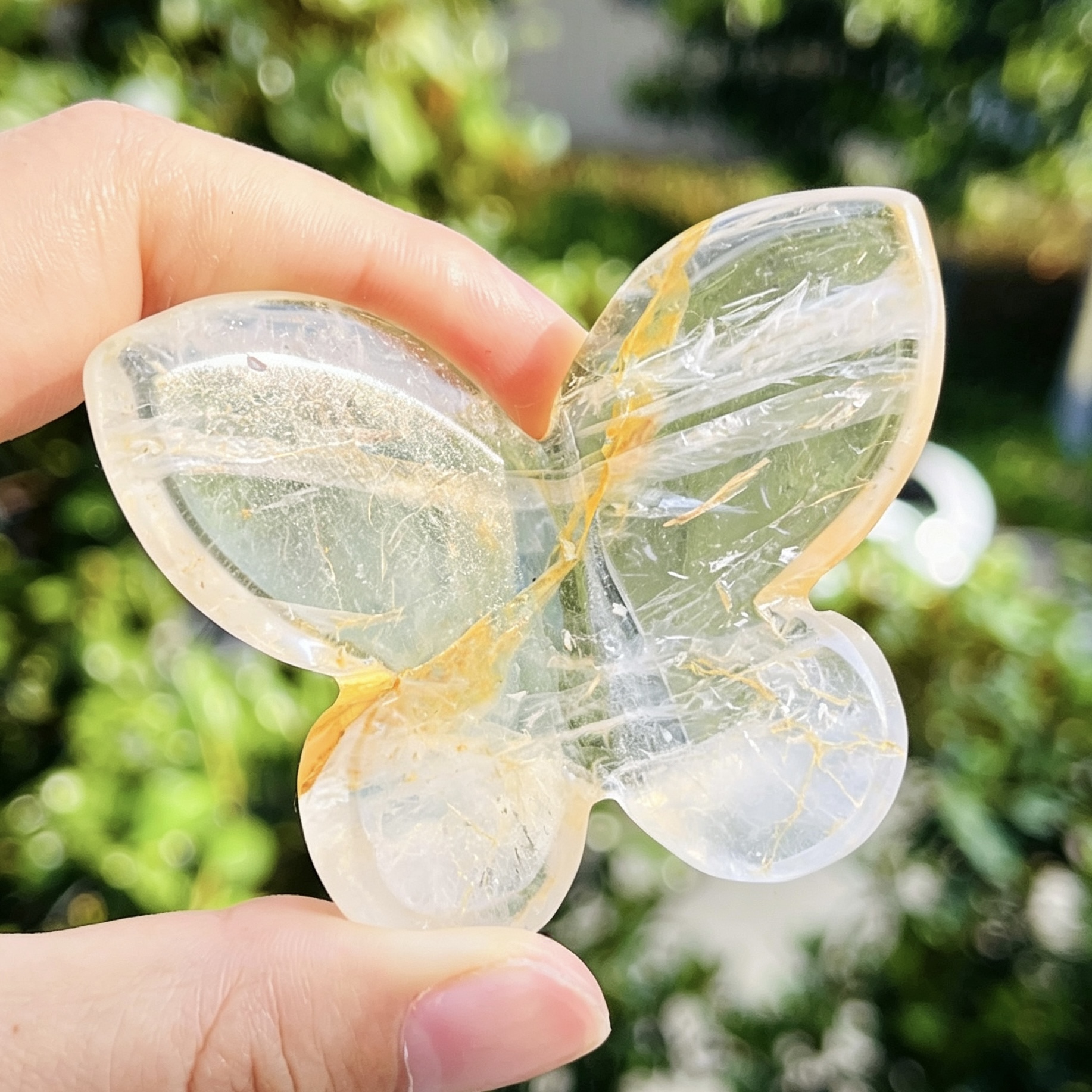 1pc Hand-Carved 3D Crystal But - Art And Craft For Mother'S Day recensie en prijs