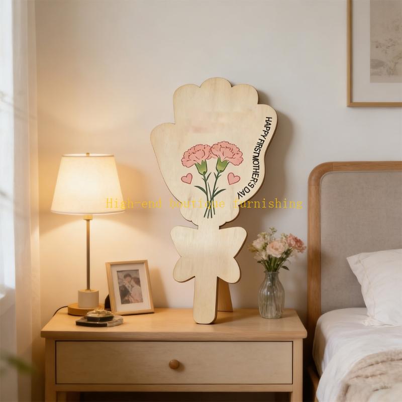 L9NB Wooden Hand Painted Flowe - Art And Craft For Mother'S Day recensie en prijs
