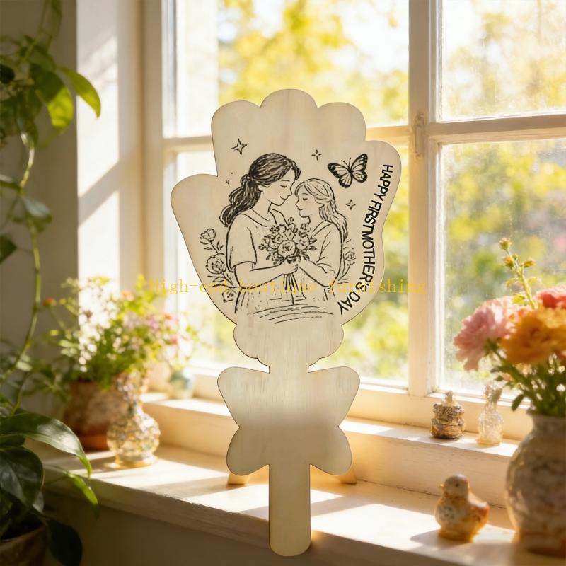 L9NB Wooden Hand Painted Flowe - Art And Craft For Mother'S Day recensie en prijs
