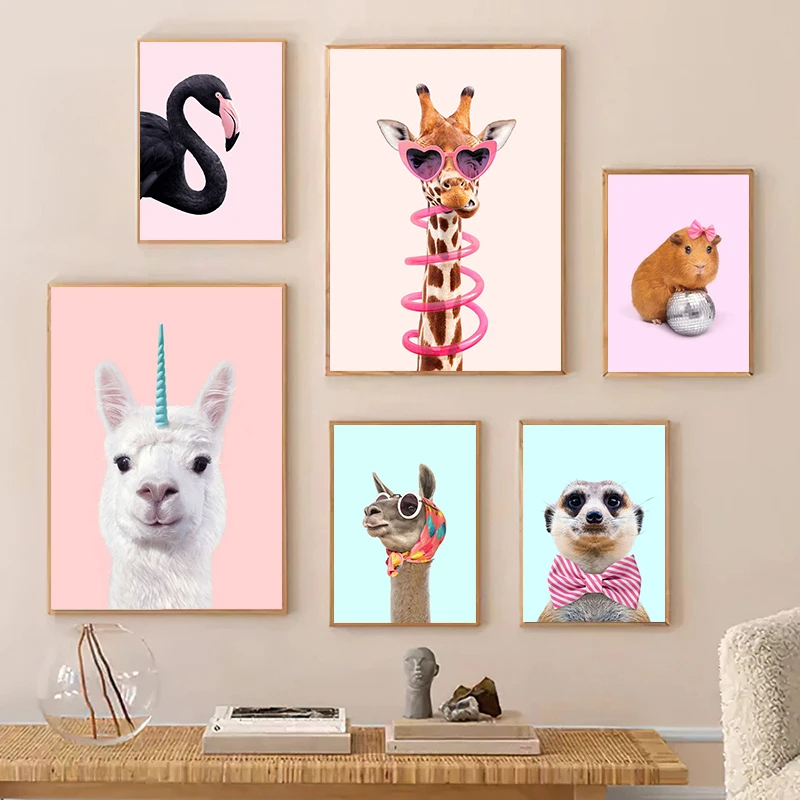 Funny Fashion Giraffe Zebra Fl - Art Craft Party recensie en prijs