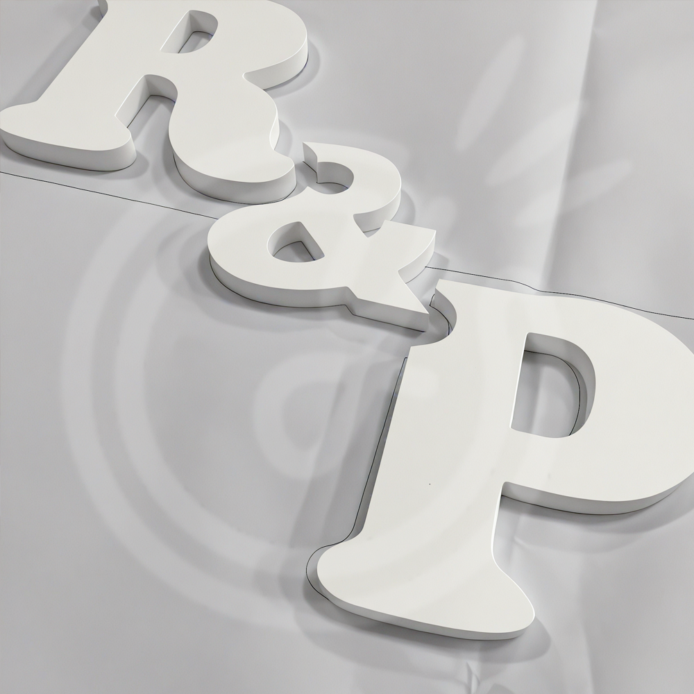 DIY Slogan Logo Letter 15CM Wh - Art Craft Logo Design recensie en prijs