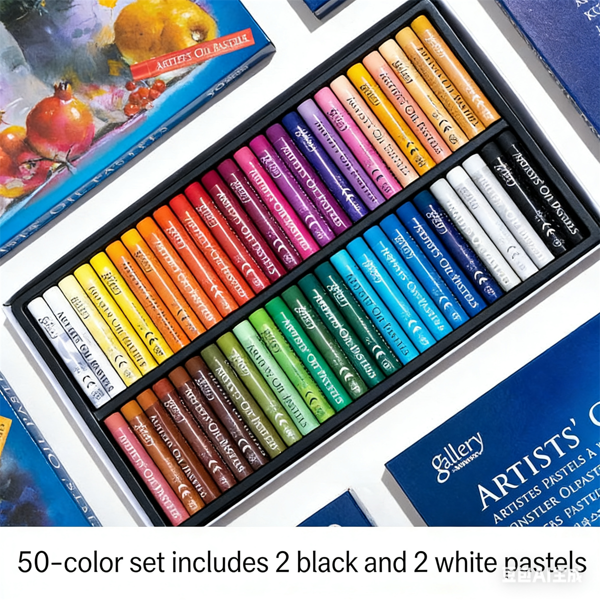 12-50 Colors Oil Pastel Soft S - Chalk Pastel Set recensie en prijs