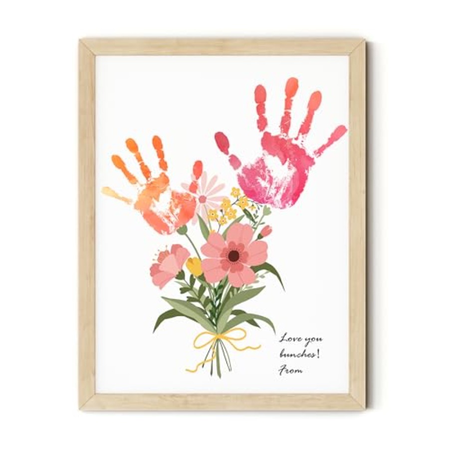 Flower Bouquet Handprint Art C - Art & Craft On Wild Animals For Preschoolers recensie en prijs