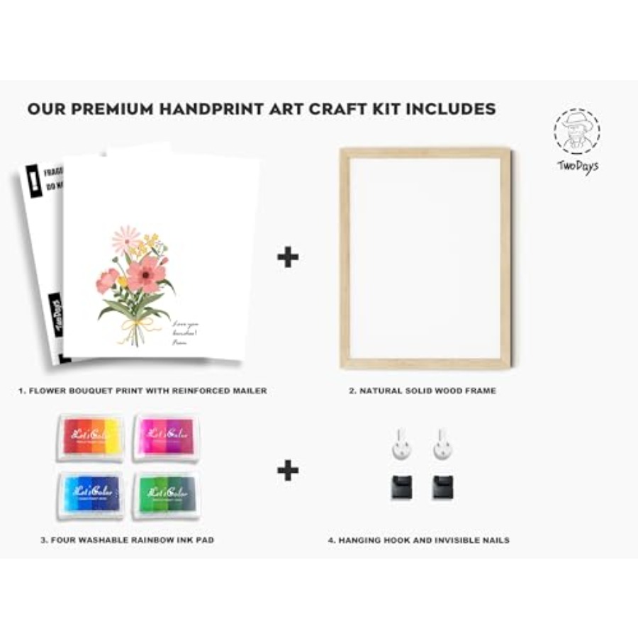 Flower Bouquet Handprint Art C - Art & Craft On Wild Animals For Preschoolers recensie en prijs