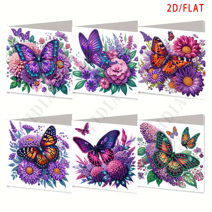 6-piece Diamond Painting Purpl - Art Craft Butterfly recensie en prijs