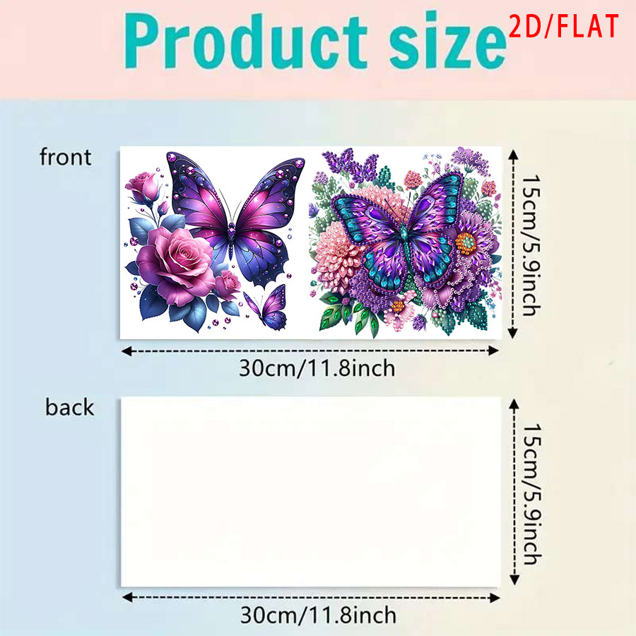 6-piece Diamond Painting Purpl - Art Craft Butterfly recensie en prijs