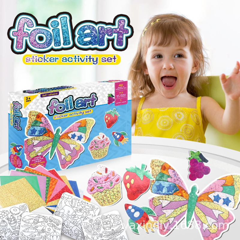 Foil Arts and Crafts for Kids  - Art Craft Birthday Party recensie en prijs