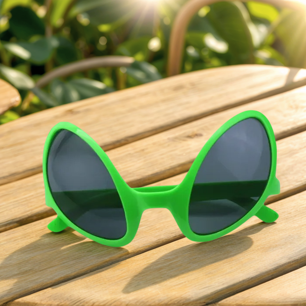 Green Alien Martian Quirky Sun - Art Craft Party recensie en prijs