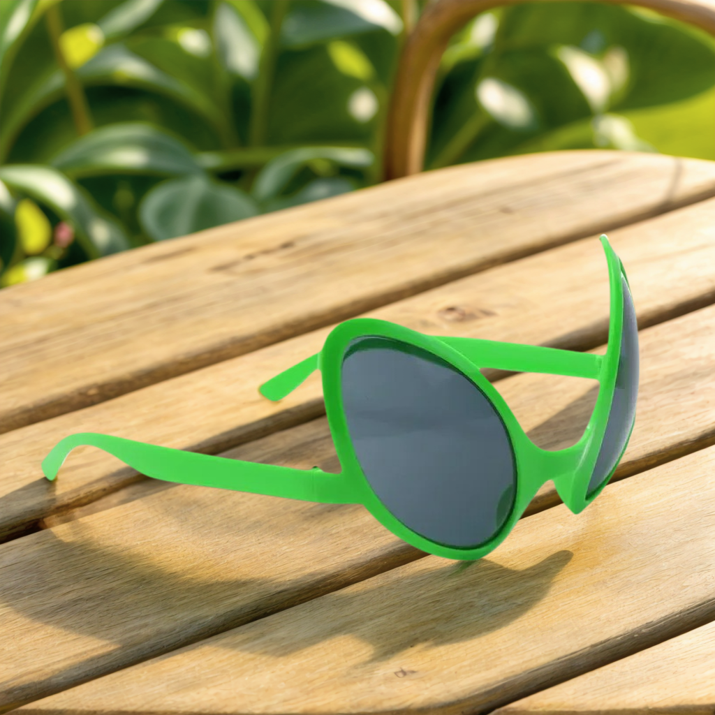 Green Alien Martian Quirky Sun - Art Craft Party recensie en prijs