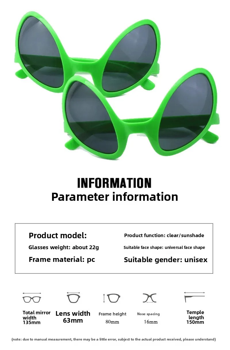 Green Alien Martian Quirky Sun - Art Craft Party recensie en prijs