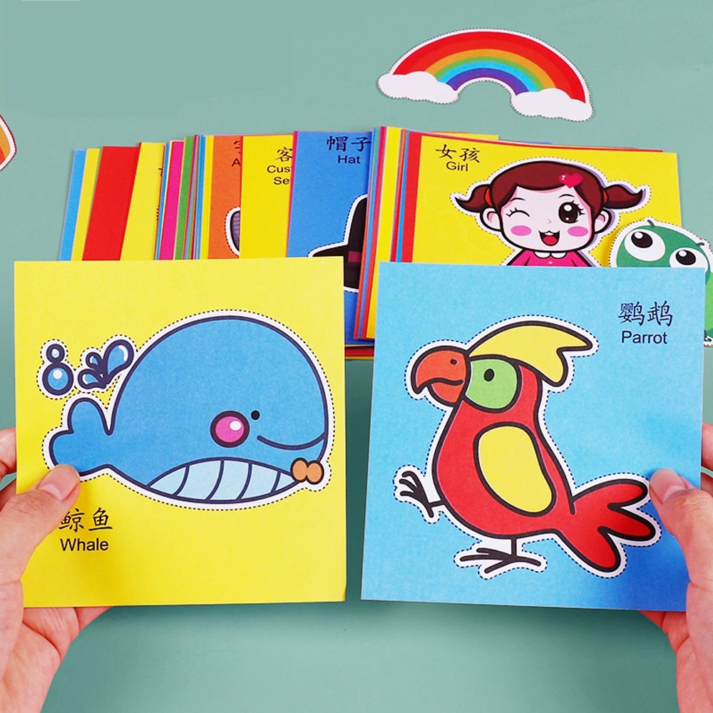90 Sheets Kids Paper Cutting B - Art And Craft Vegetable recensie en prijs