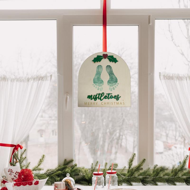 Baby's Footprint Christmas Sig - Art And Craft For Nursery recensie en prijs