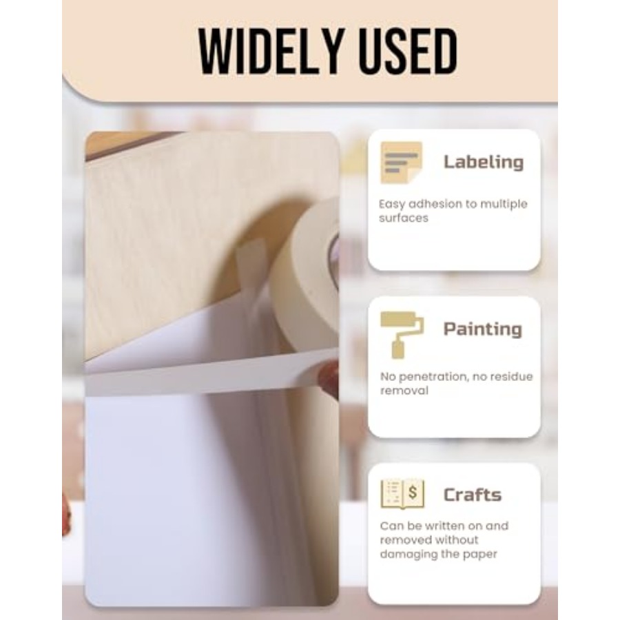Masking Tape 3/4 inch, 3 Pack  - Art X Craft recensie en prijs
