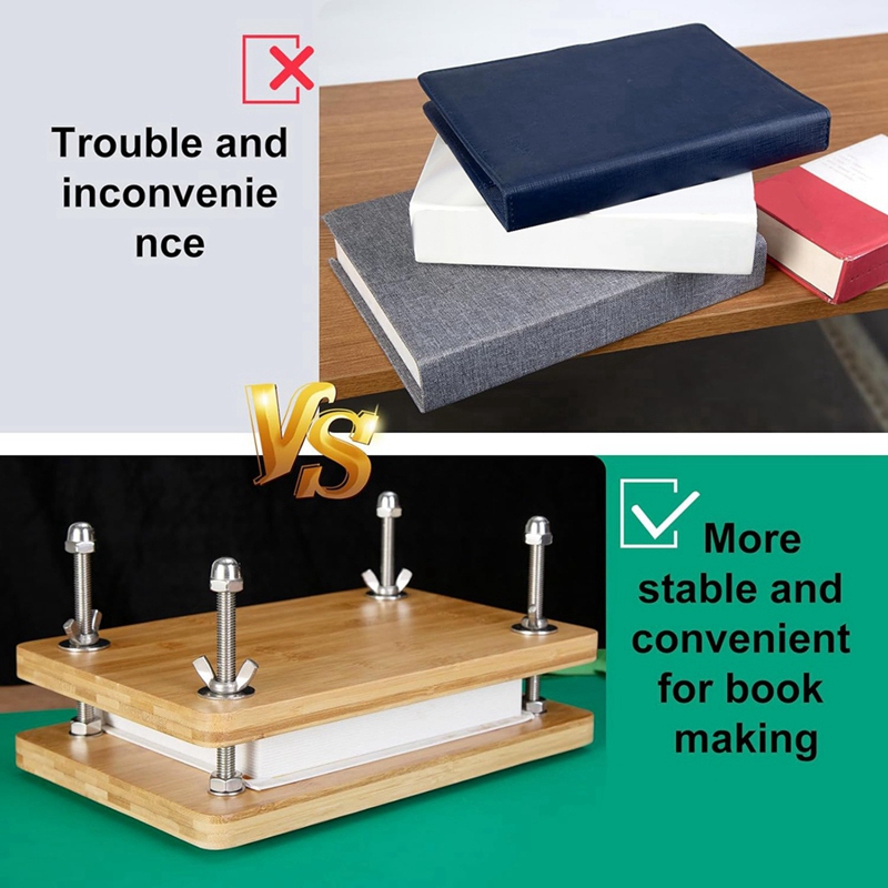 Book Bookbinding, Wooden Bambo - Bookbinding Supply Kit recensie en prijs