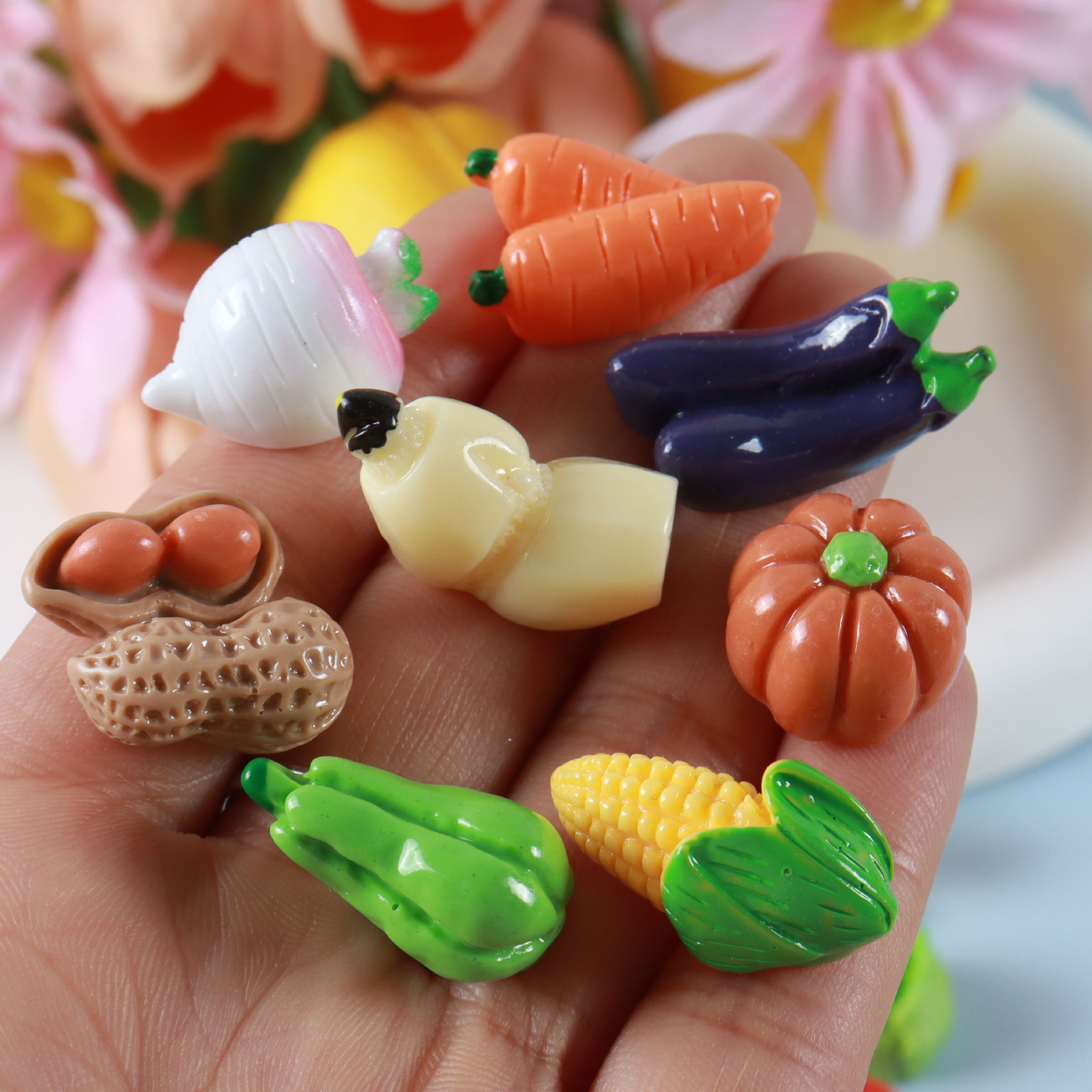 10pcs Vegetable Figurines Mini - Art And Craft Vegetable recensie en prijs