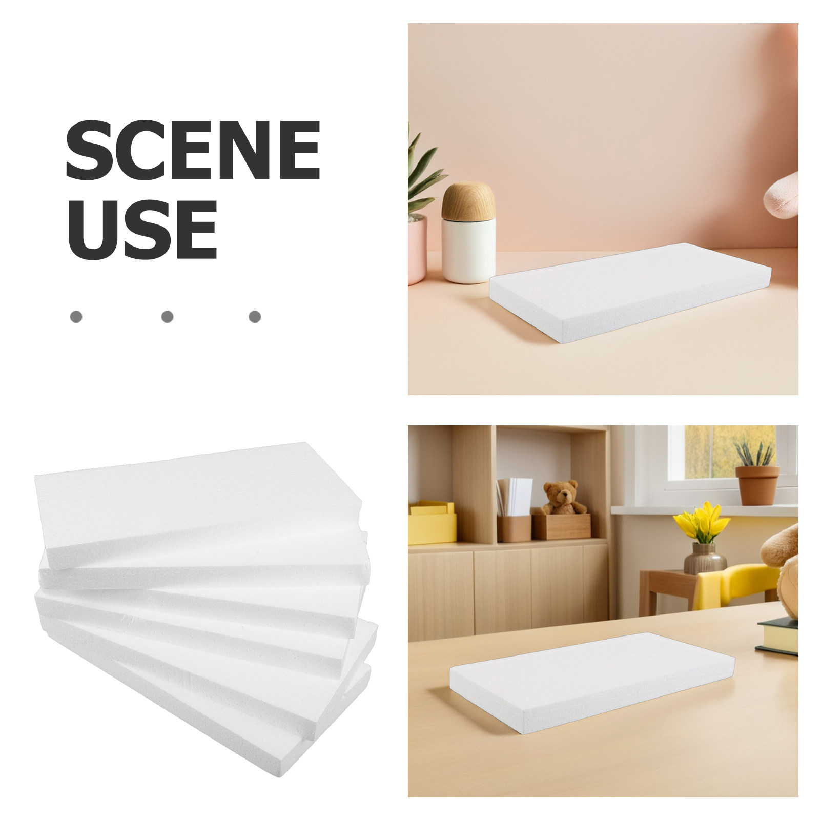 10Pcs Polystyrene Foam Blocks  - Art And Craft Science recensie en prijs