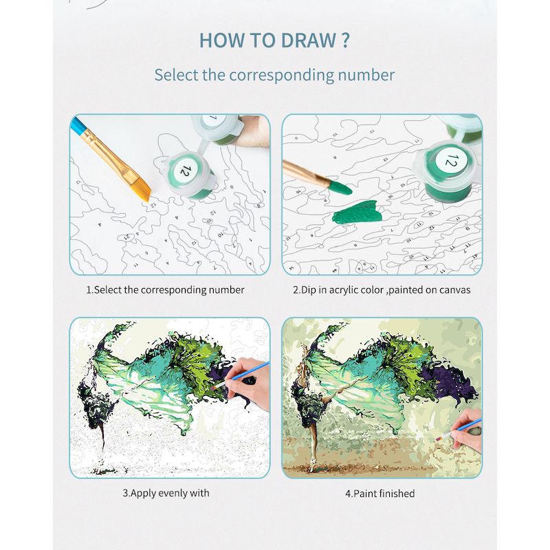 GATYZTORY Painting By Numbers  - Art Craft Ideas For Adults recensie en prijs