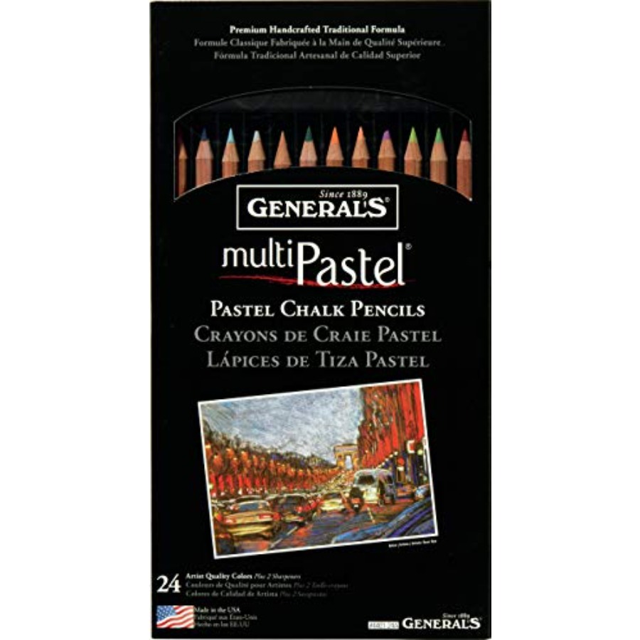 Generals G4401-24A Pastel Chal - Chalk Pastel Set recensie en prijs