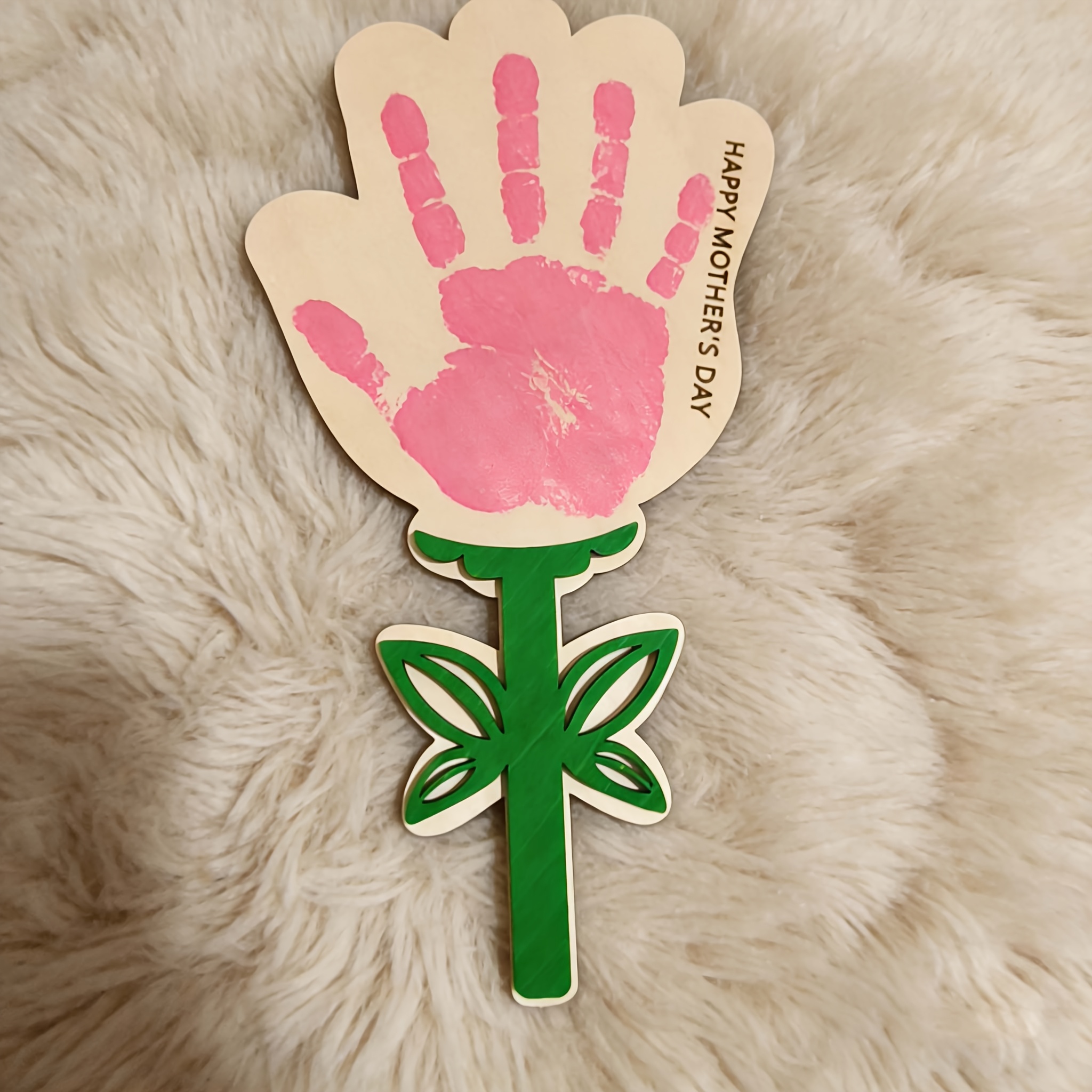 Mother’s Day Wooden Handprint  - Art And Craft For Mother'S Day recensie en prijs