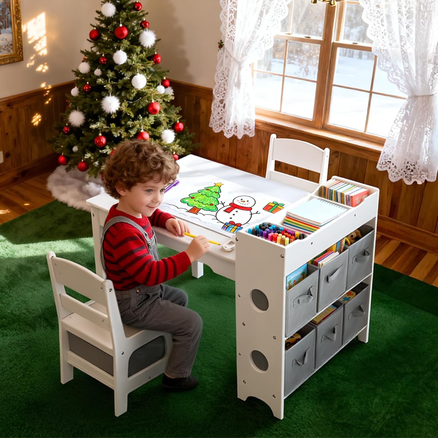 Kids Art Table & Chair Set, Wo - Art And Craft For Nursery recensie en prijs
