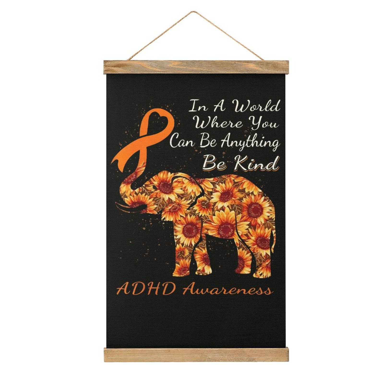 ADHD Awareness Elephant Sunflo - Art Craft Elephant recensie en prijs