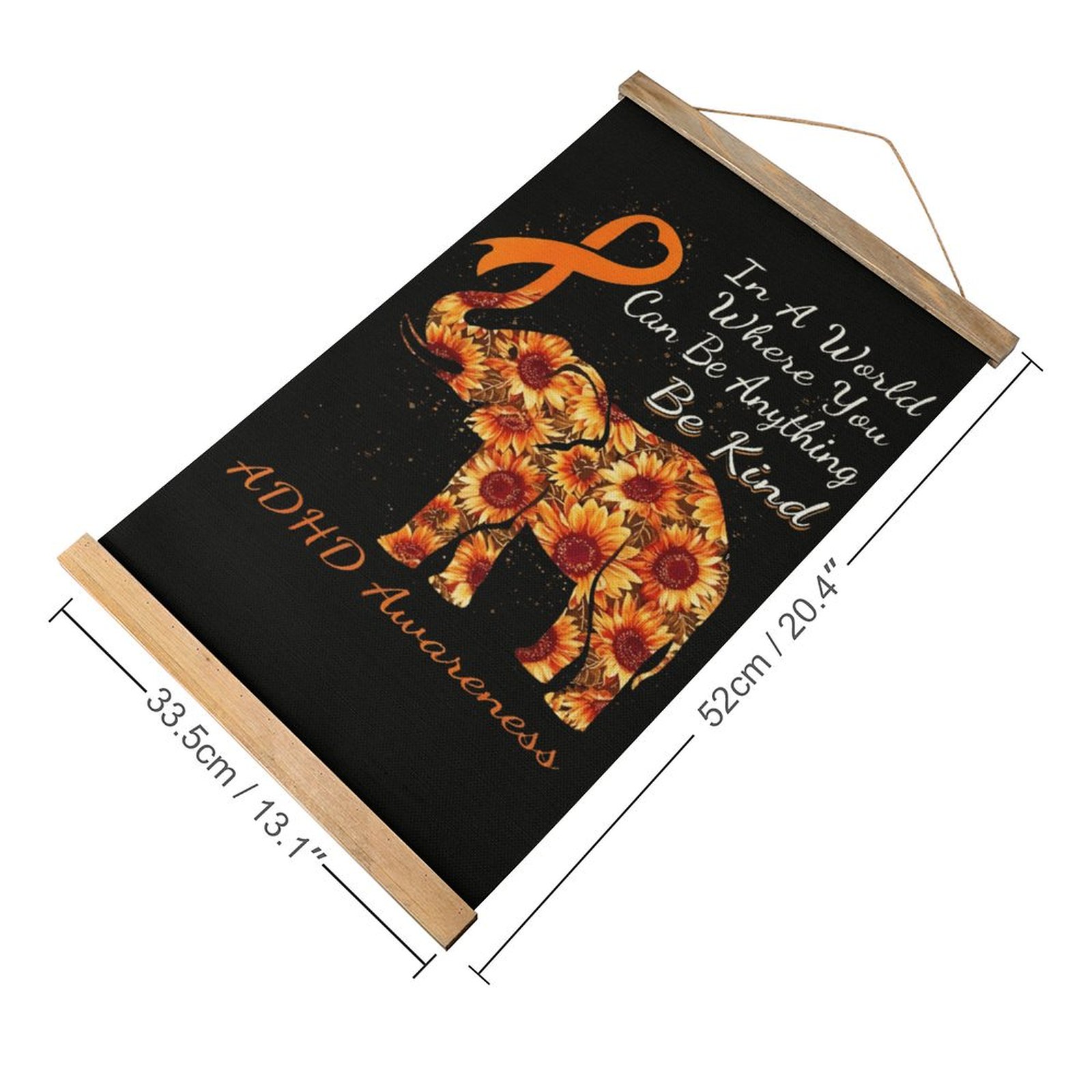 ADHD Awareness Elephant Sunflo - Art Craft Elephant recensie en prijs
