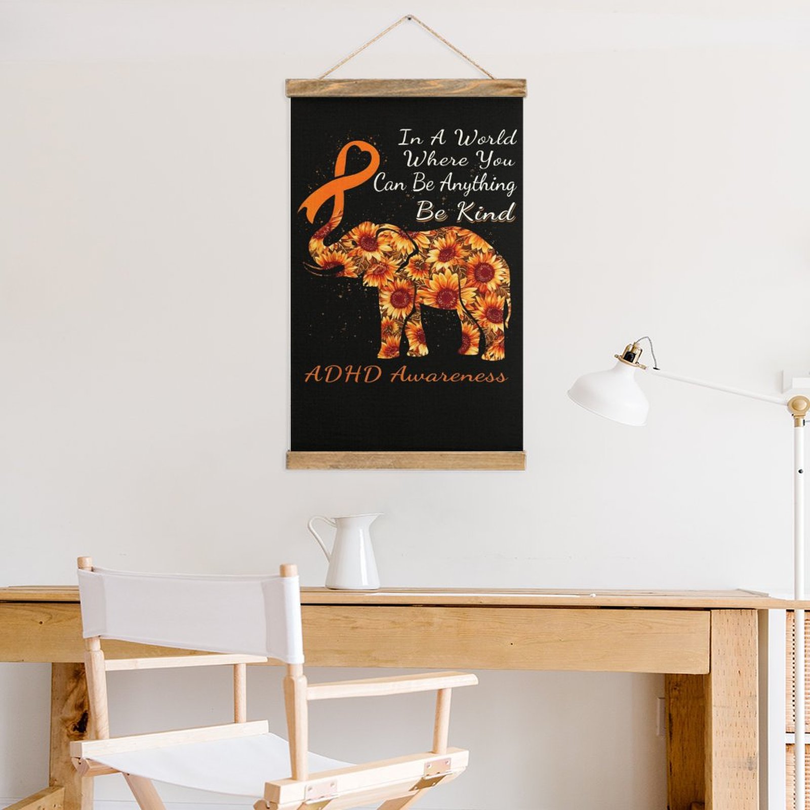 ADHD Awareness Elephant Sunflo - Art Craft Elephant recensie en prijs