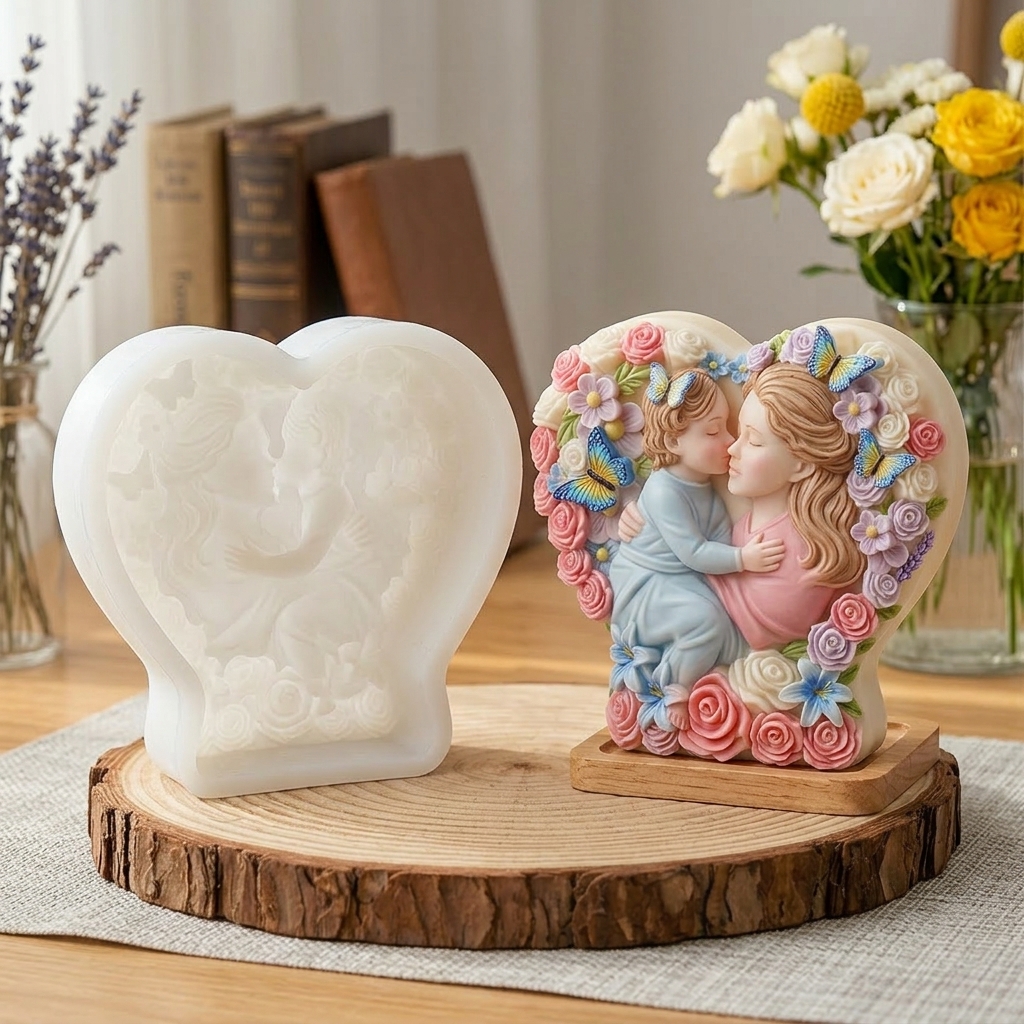 3D Mother Childs Silicone Mold - Art And Craft For Mother'S Day recensie en prijs