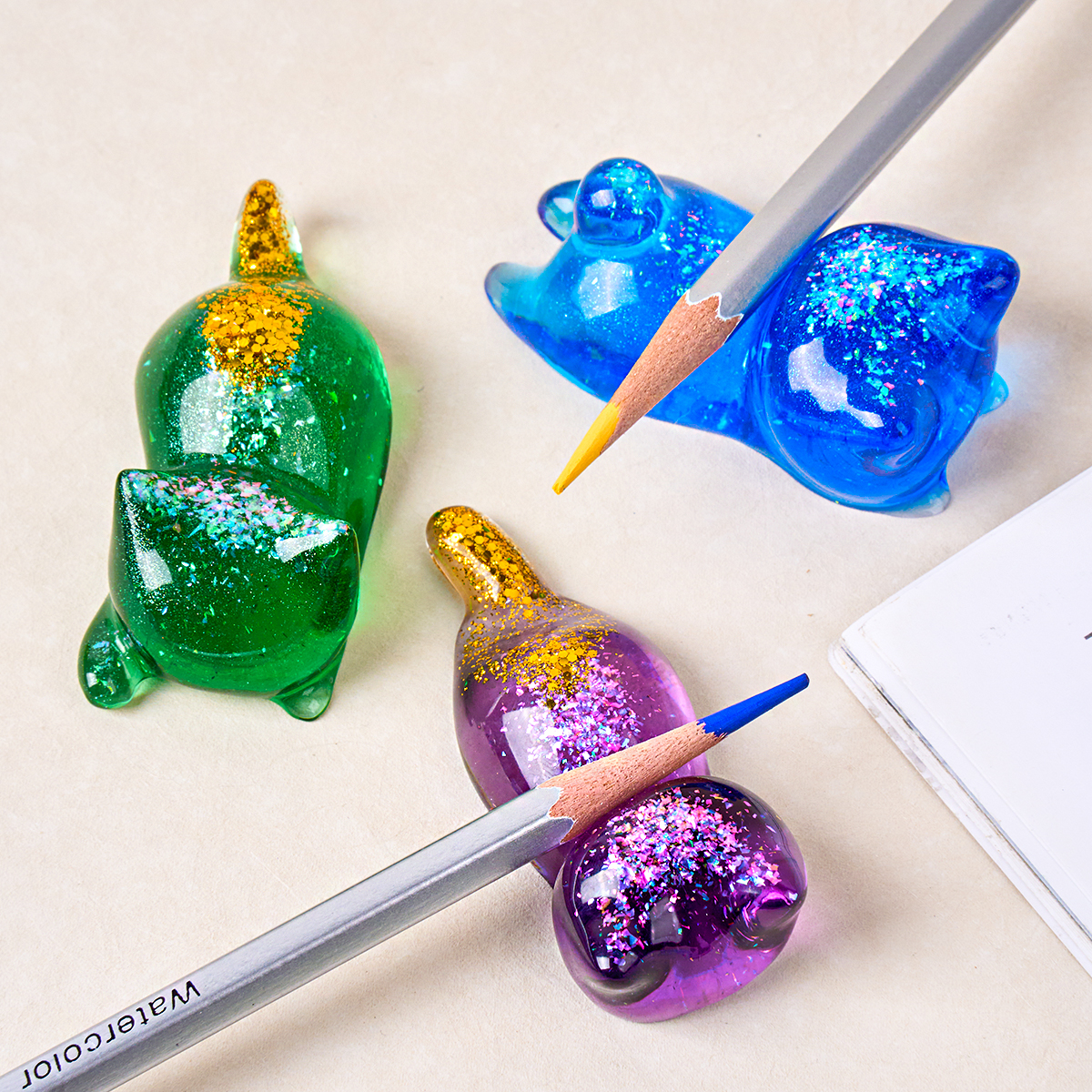 3D Cat Crystal Epoxy Resin Mol - Art Craft Model recensie en prijs