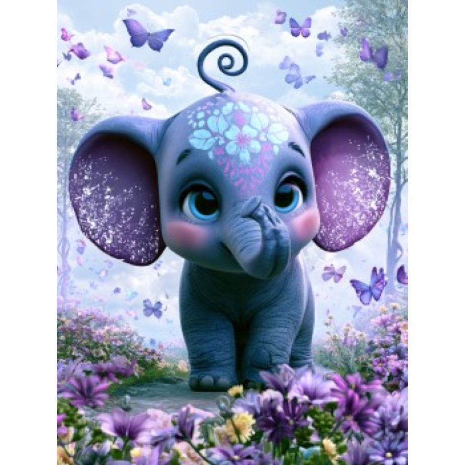RUOPOTY Cute Elephant 5d Diamo - Art Craft Elephant recensie en prijs