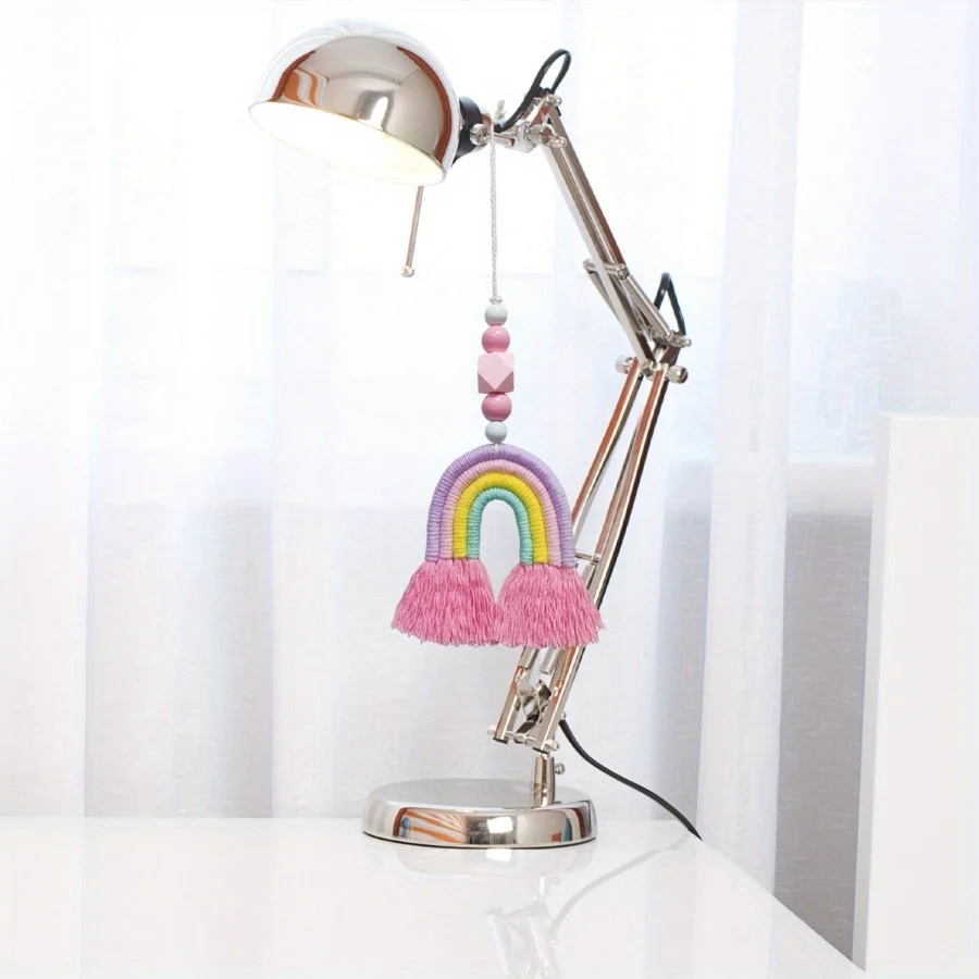 Pink Rainbow Wind Chimes Weavi - Art And Craft For Nursery recensie en prijs