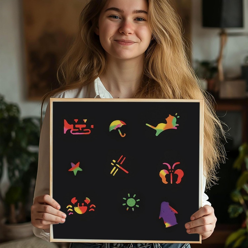 Scratch Paper Art Set, Black C - Art Craft Birthday Party recensie en prijs