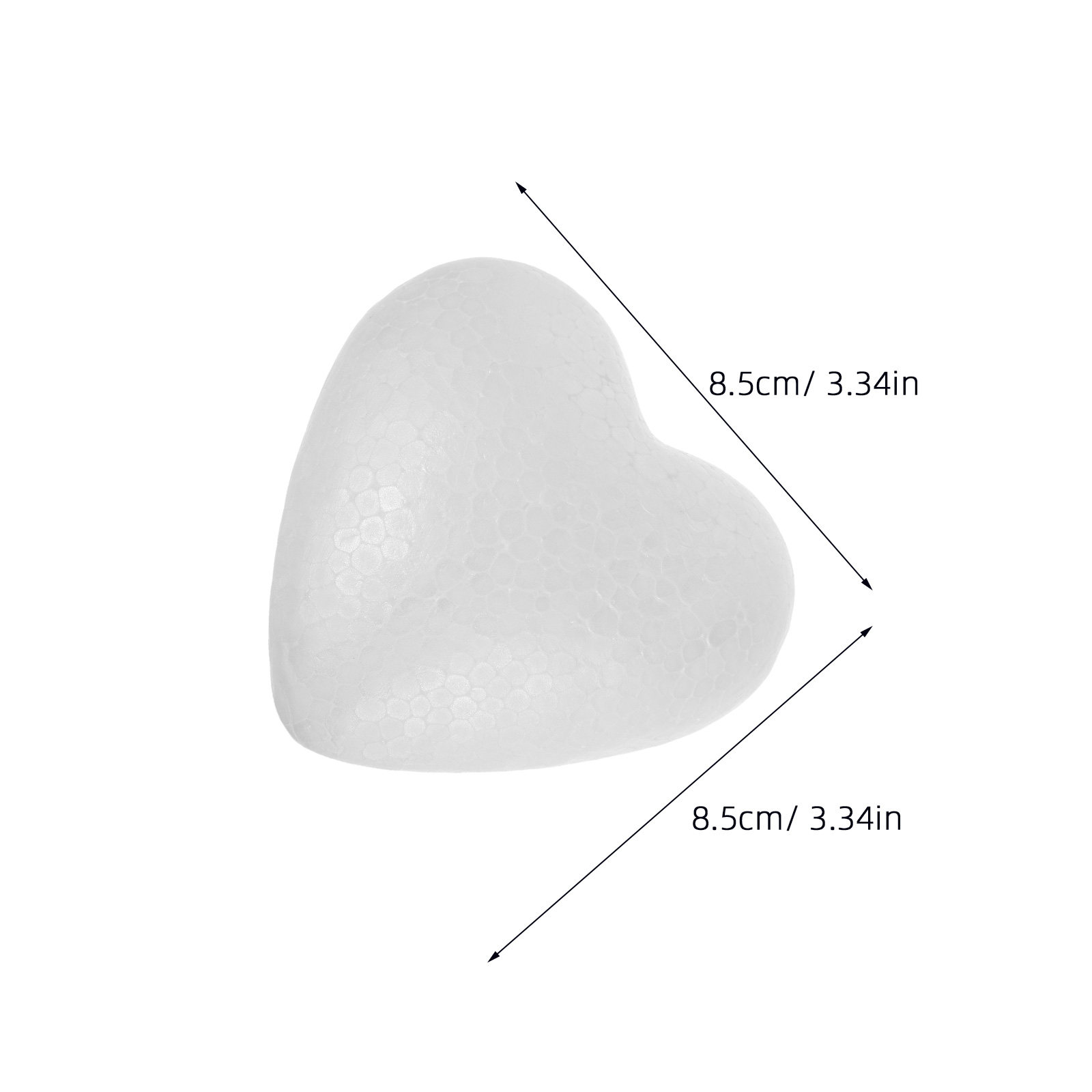 20Pcs Foam Heart Craft Balls D - Art Craft Party recensie en prijs