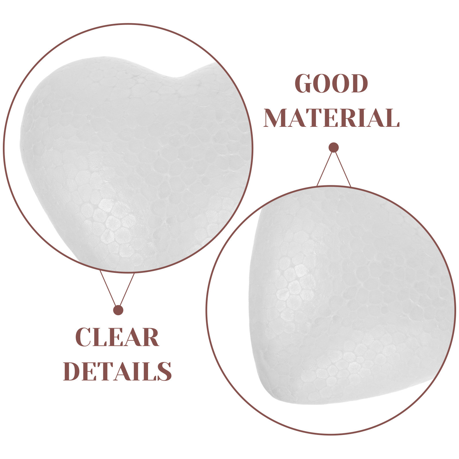 20Pcs Foam Heart Craft Balls D - Art Craft Party recensie en prijs