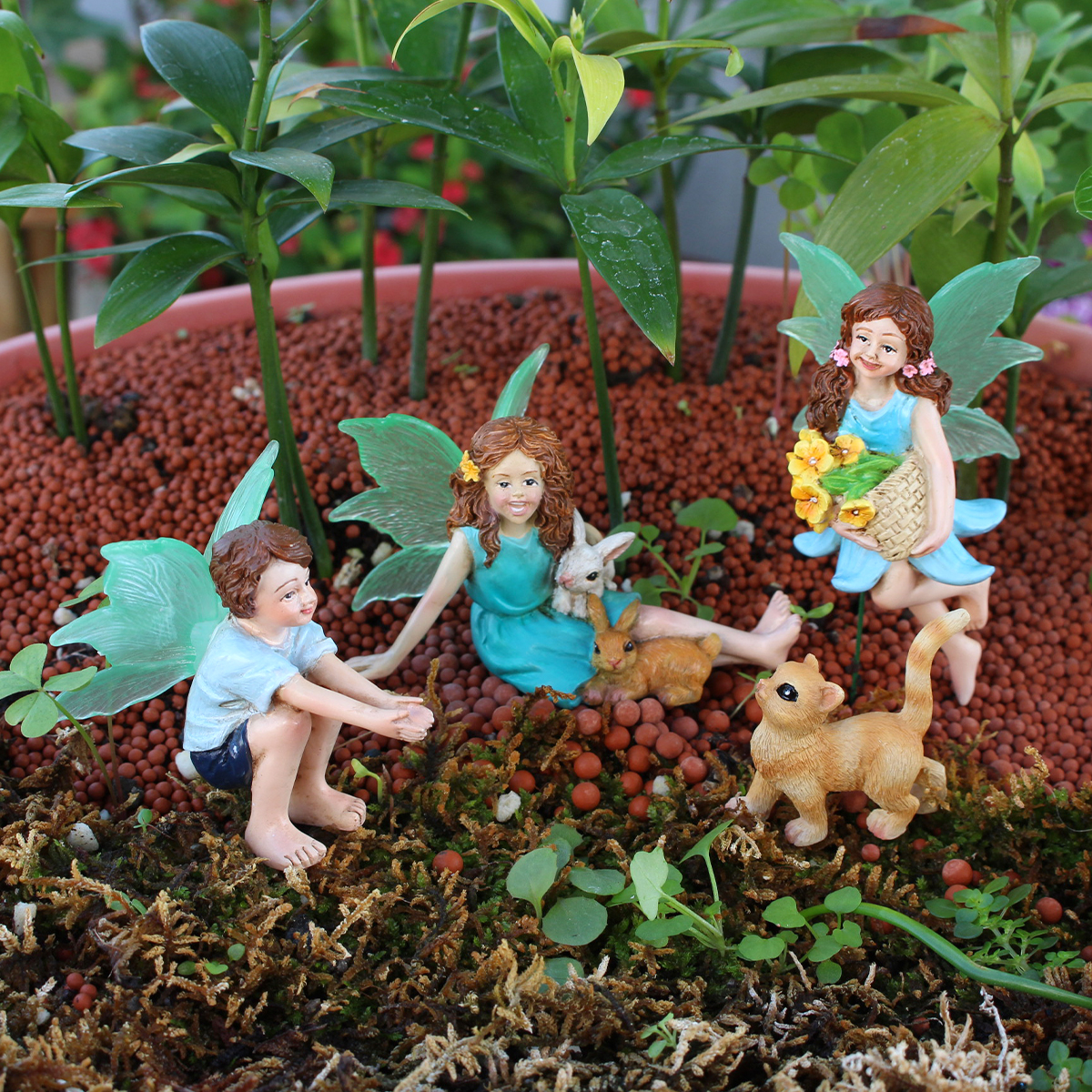 4pc Flower Fairy and Animal Pa - Art Craft Party recensie en prijs