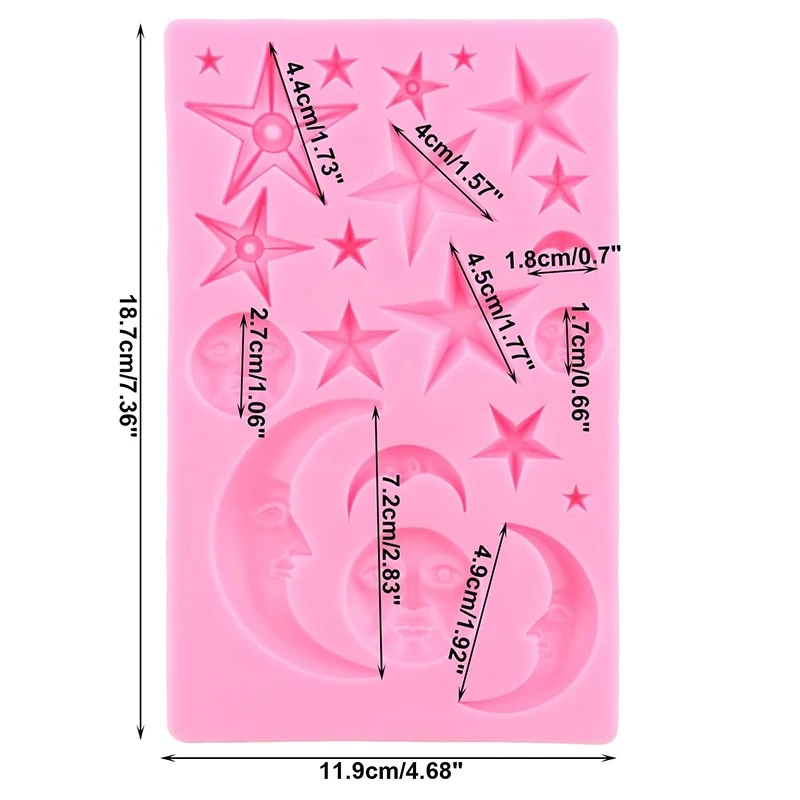Sun Face Moon Stars Polymer Cl - Art Craft Model recensie en prijs