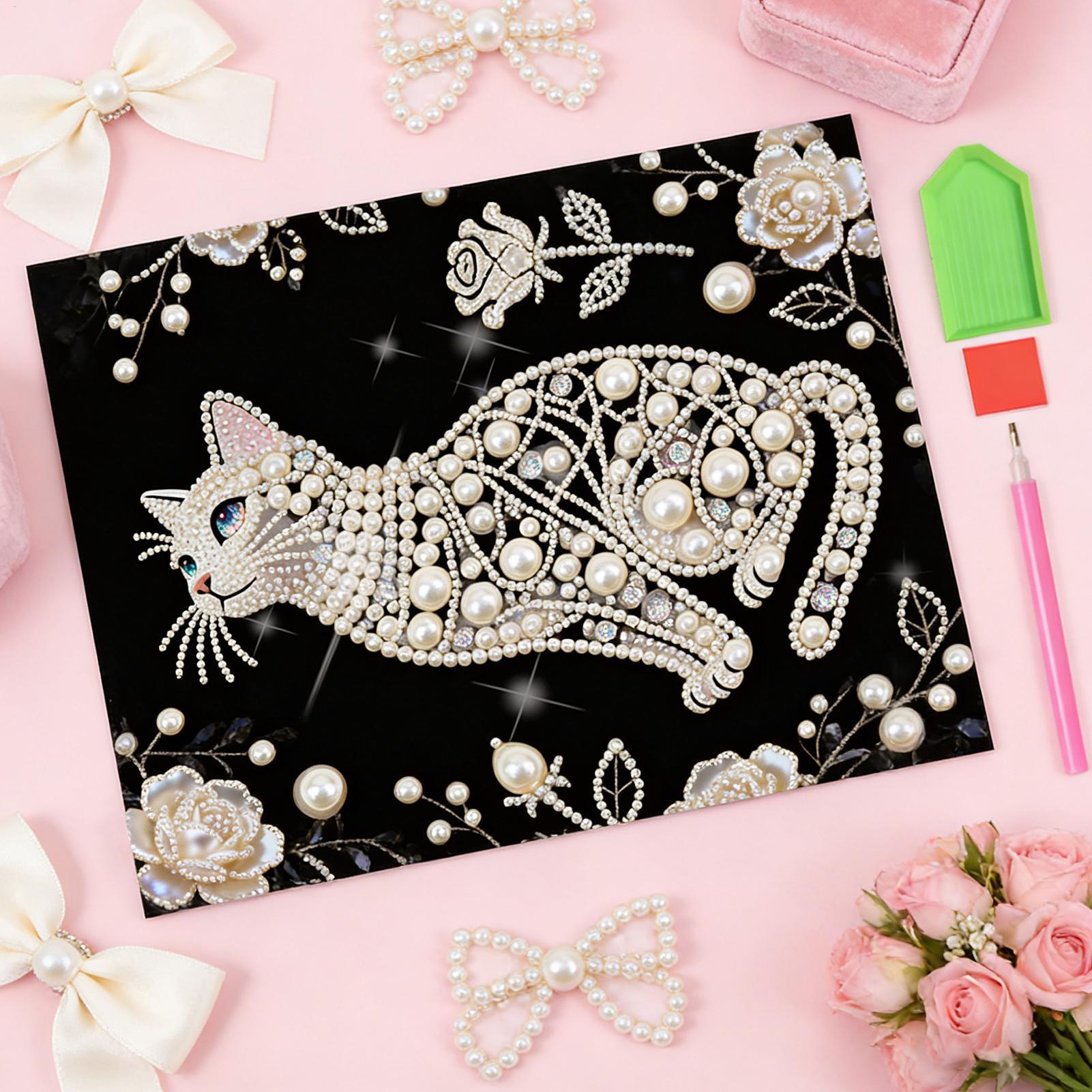 Cat Shape Pearl Painting Kits  - Art And Craft For Mother'S Day recensie en prijs