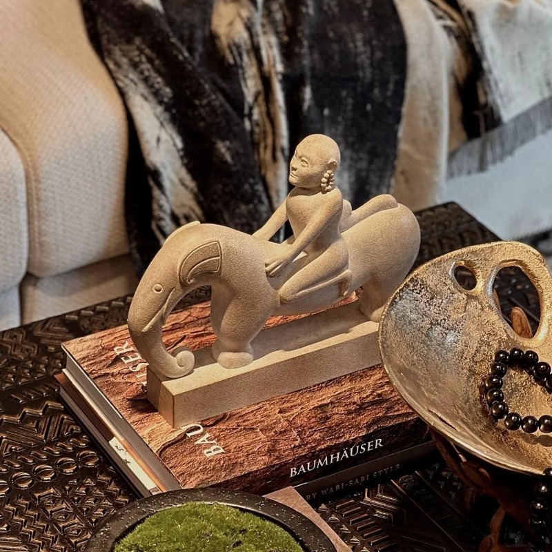 Creative Abstract Character Ri - Art Craft Elephant recensie en prijs