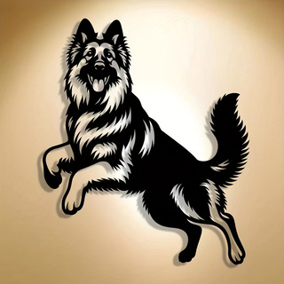 1 Piece German Shepherd Dog Me - Art Craft Logo Design recensie en prijs