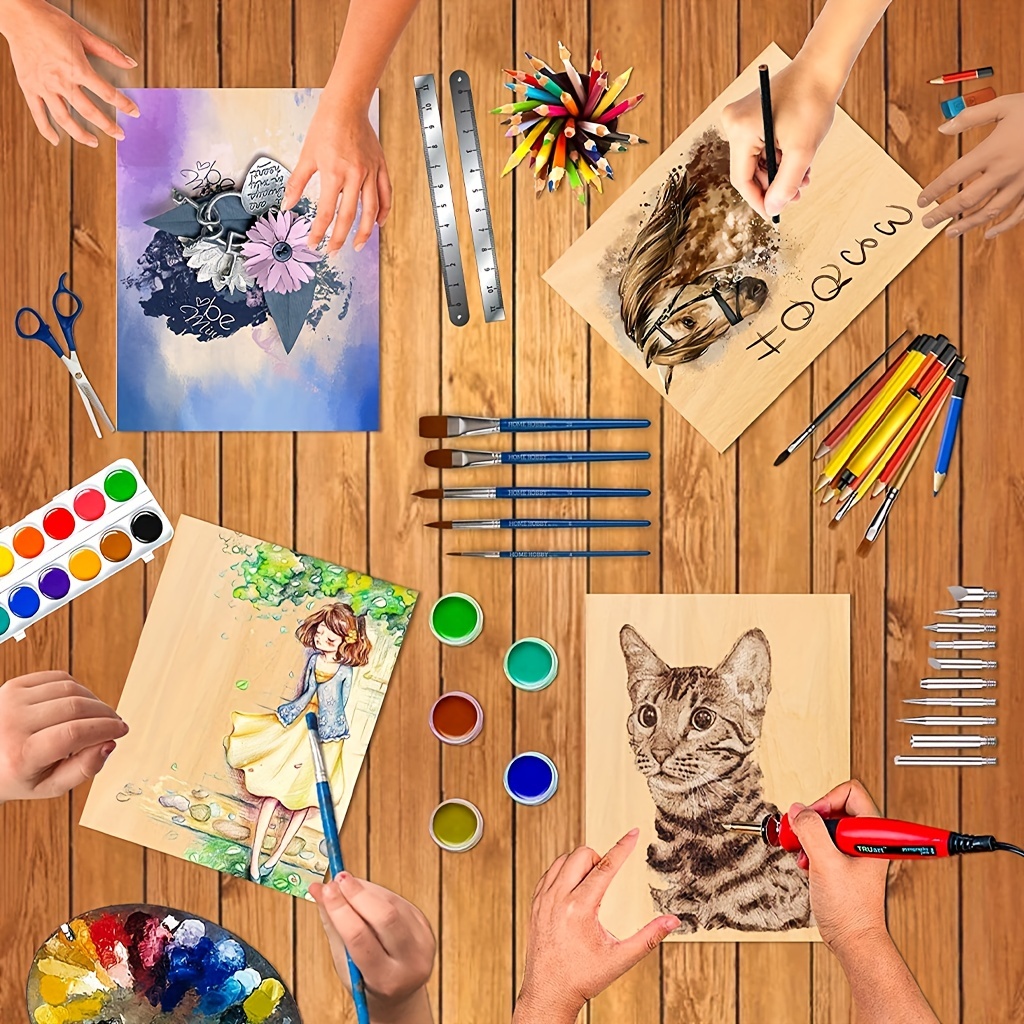 48/32/16/8/4 Pieces of Unfinis - Art X Craft recensie en prijs