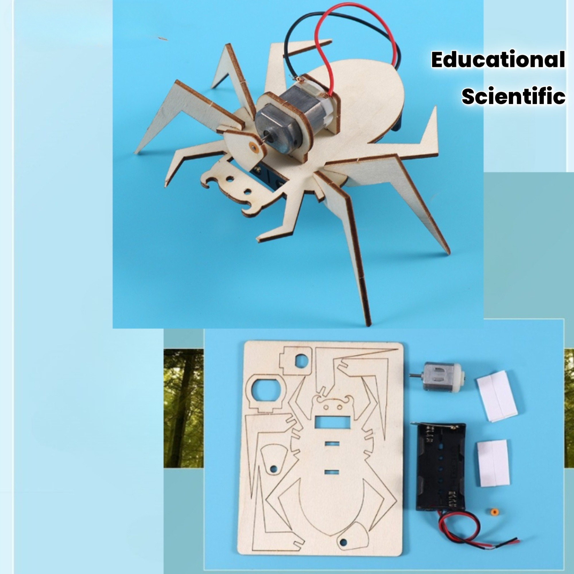 Spider 3D Puzzles STEM Science - Art And Craft Science recensie en prijs