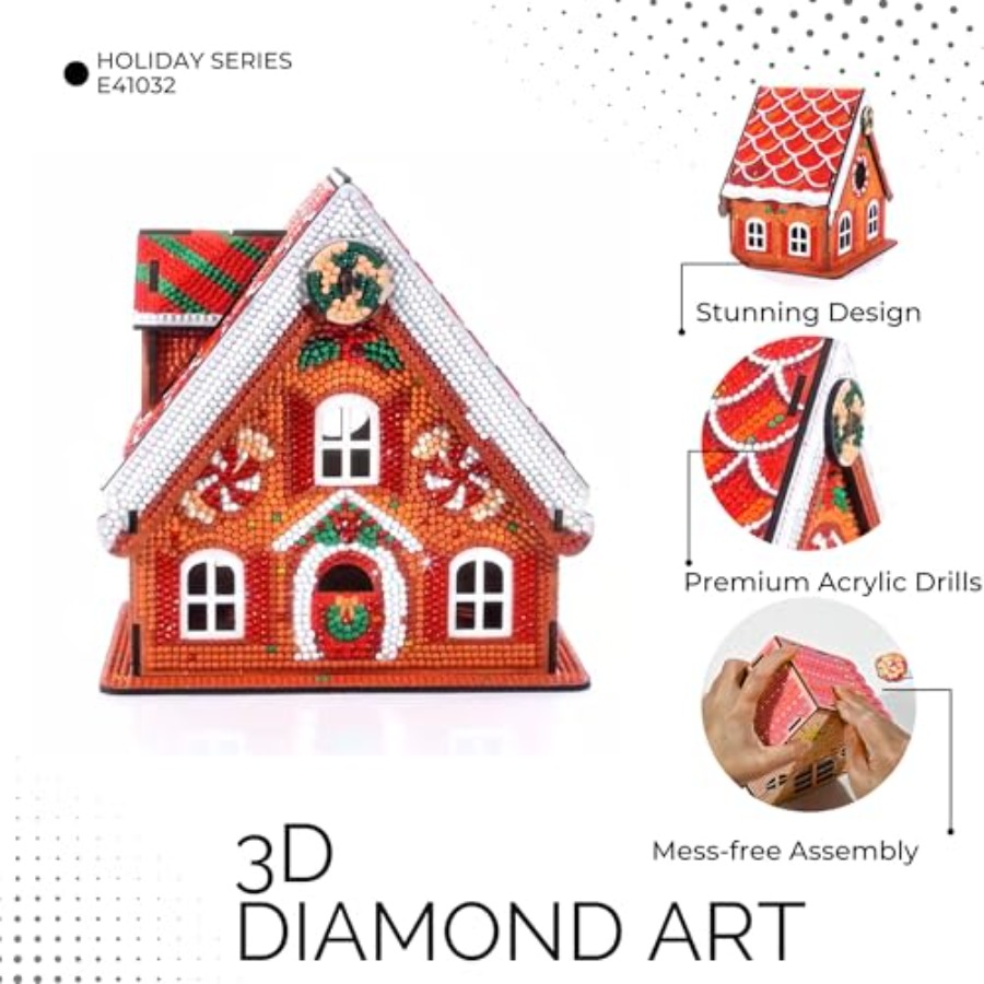HYGGE 3D Diamond Painting Kit  - Art Craft Birthday Party recensie en prijs