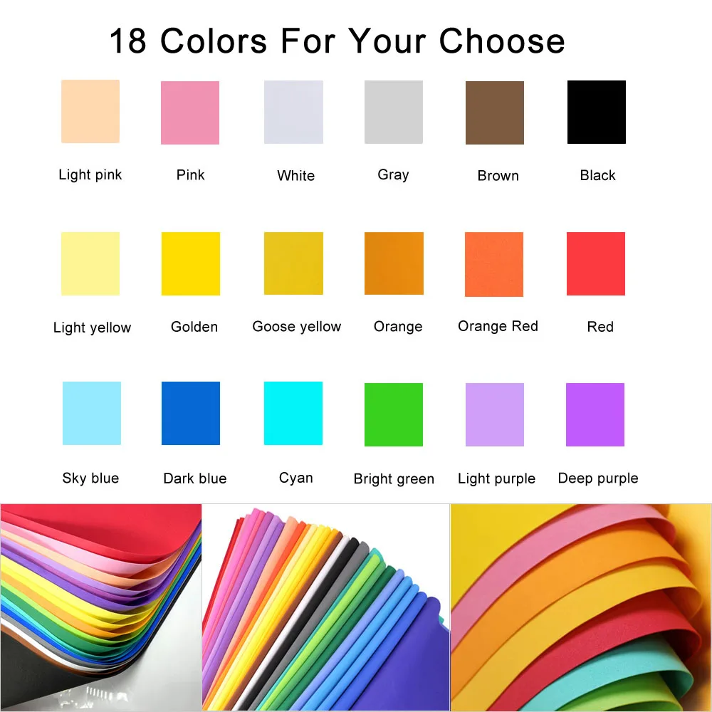 1/18Pcs Colorful EVA Foam Shee - Art Craft Birthday Party recensie en prijs