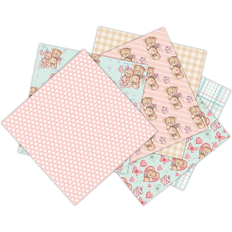 12 Sheets little bear Scrapboo - Art Craft Birthday Party recensie en prijs