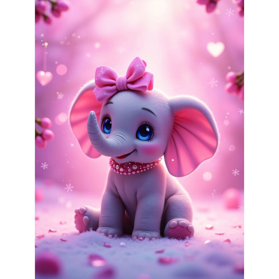 RUOPOTY Pink Elephant 5d Diamo - Art Craft Elephant recensie en prijs