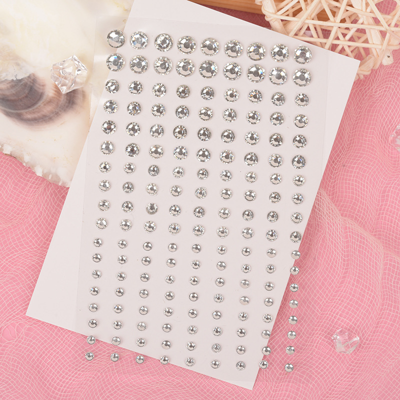 White Rhinestones 2mm 3mm 4mm  - Art & Craft On Wild Animals For Preschoolers recensie en prijs